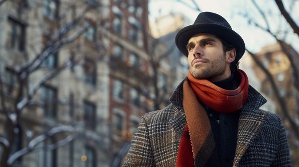 Echarpe tour de cou pour homme : le must-have de l'hiver